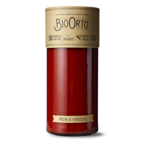 Italy Bio Orto Organic Tomato Pulp with High Amount of Lycopene 520g*