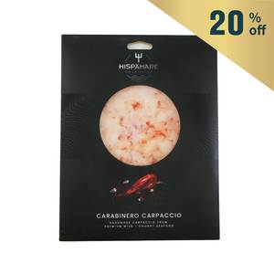 急凍西班牙Hispamare野生紅蝦薄切60克*
