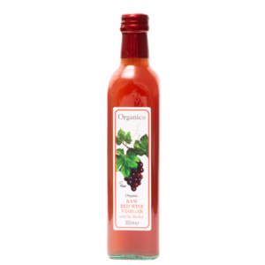 UK Organico Organic raw red wine vinegar,500ml