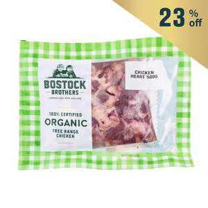 Frozen New Zealand Bostock Brothers Chicken Hearts 500g*