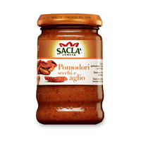 Sacla Sun Dried Tomato & Garlic Stir Through Sauce 190g - Italy*