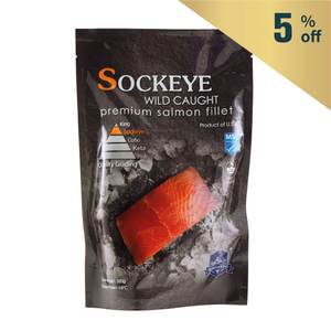 Frozen US Wild Caught Sockeye Salmon 320g*