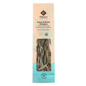 Filippone Organic Dry Sage 25g - Italy*