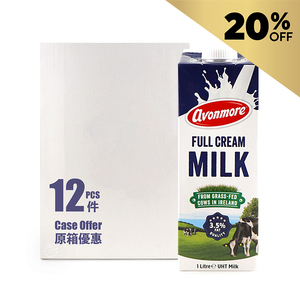 Avonmore UHT Full Cream Milk Case Offer (12*1L) - Ireland*