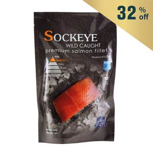Frozen US Wild Caught Sockeye Salmon 320g*