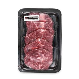 急凍美國Iowa Premium黑毛安格斯粟飼特選級(Choice)牛肩胛脊肉(鐵板燒用)300克*