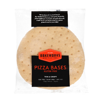 Frozen Bakeworks Thin & Crispy Pizza Bases 2 packs - NZ*
