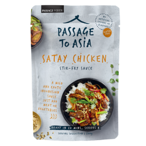 Australia Passage To Asia Satay Chicken Stir-Fry Sauce, 200g