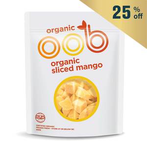 Frozen OOB Organic Diced Mango 500g - Peru*