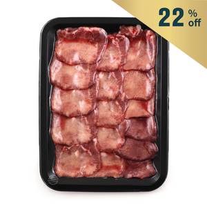 急凍澳洲TOMC(Arcadian)有機牛舌片3毫米 300克*