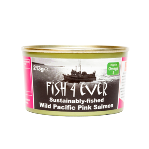 UK Fish4Ever Wild Pacific pink salmon,213g