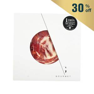 西班牙Guijuelo Gourmet 橡果飼黑裝100%伊比利亞黑毛豬風乾火腿(48月+)(手切) 100克* 