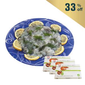 急凍西班牙 OSO LA Gambas 馬達加斯加生蝦薄切320克 - 買2送1