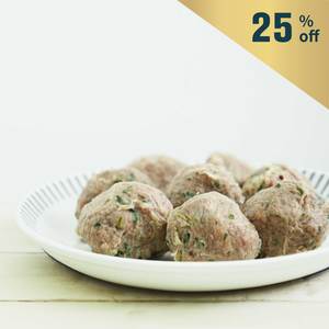 Frozen NZ Affco Black Angus Coriander Beef Meat Ball 200g*
