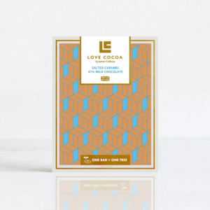 UK Love Cocoa Milk Chocolate with Salted Caramel 75g*