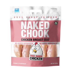 急凍澳洲Naked Chook無骨去皮雞胸600克* 