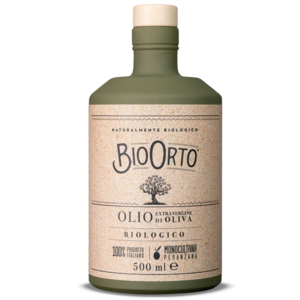 Italy Bio Orto Organic extra virgin olive oil monocultivar Peranzana, 500ml