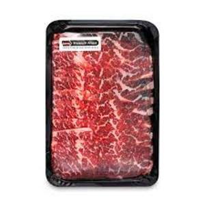 急凍美國Iowa Premium黑毛安格斯粟飼特選級(Choice)牛翼板肉(火鍋用)200克*