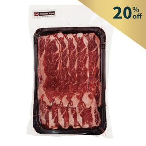 Frozen US Iowa Premium BA Corn-fed CAB Chuck Tail Flap for Hot Pot 200g*