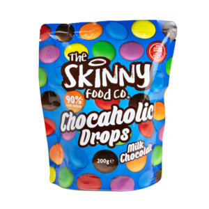 UK The Skinny Food Chocaholic Drops Share Bag, 200g