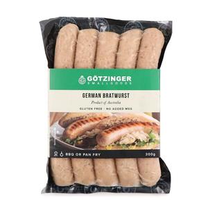 Frozen Aus Gotzinger German Bratwurst Sausages 300g*