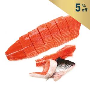 急凍紐西蘭Big Glory Bay半條帝王三文魚