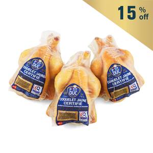 Frozen France Petit Duc Yellow Spring Chicken 500-600g X3 pc*