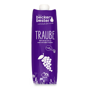 Beckers Bester Red Grape Juice 1000ml - Germany*