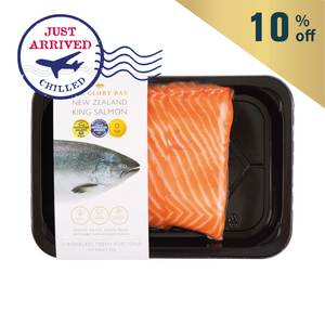 NZ Big Glory Bay King Salmon Portions (170g X 2pcs)*