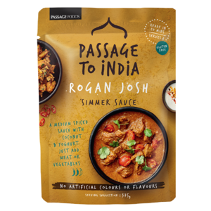 Australia Passage to India Rogan Josh Simmer Sauce, 375g