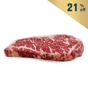 Frozen Aus Jack's Creek Wagyu 400days Grain Fed MS8-9 Striploin Steak 250g*