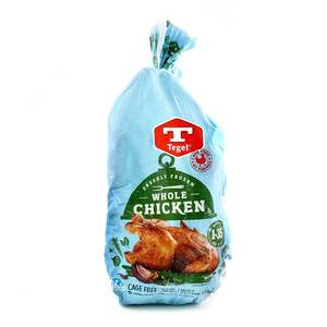 Frozen NZ Tegel Hormone Free Whole Chicken 1.35kg*