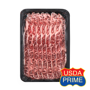 急凍美國Iowa Premium黑毛安格斯粟飼極級(Prime)無骨牛小排(火鍋用) 200克*