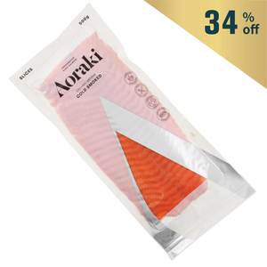 Frozen NZ Aoraki Cold Smoked Salmon Sliced 500g*