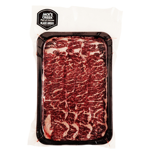 Frozen Aus Jack's Creek Black Angus 180days Grain Fed MS3+ Chuck Tail Flap 2mm Sliced 200g* 