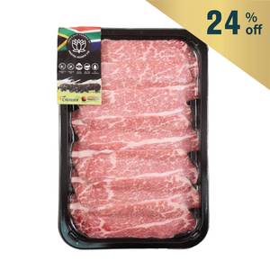 Frozen South Africa Cavalier 400days MS8/9 Grain Fed Wagyu Tri Tip 2mm Sliced 200g*