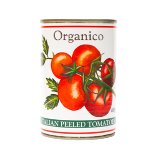 英國 Organico 有機去皮蕃茄,400g