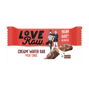 Spain Love Raw Milk Chocolate Cre&m Wafer Bars, 43g
