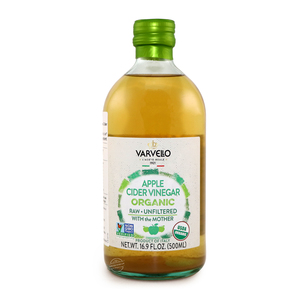 Varvello Unfiltered Organic Apple Cider Vinegar 500ml - Italy*