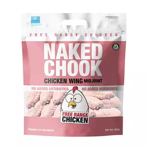 急凍澳洲Naked Chook雞中翼600克*