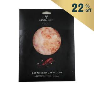 Frozen Spain Hispamare Wild Caught Carpaccio Carabinero 90g*