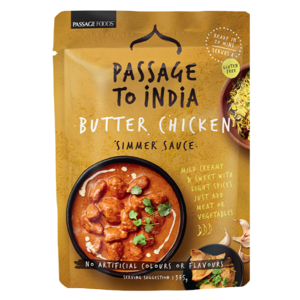 Australia Passage to India Butter Chicken Simmer Sauce, 375g