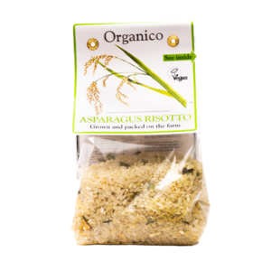 UK Organico Organic asparagus risotto,250g