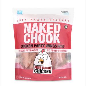 Frozen Naked Chook Chicken Party Wings 600g - AUS*
