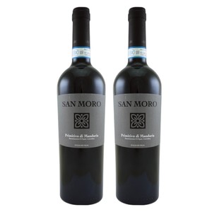 意大利 SAN MORO DOC 紅酒 2022 750毫升X2*