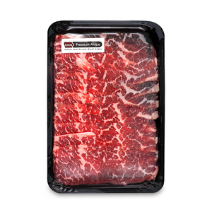 急凍美國Iowa Premium黑毛安格斯粟飼特選級(Choice)牛翼板肉(火鍋用)200克*