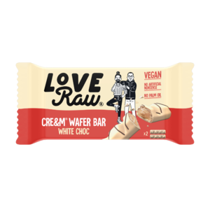 Spain Love Raw White Chocolate Cre&m Wafer Bars, 45g