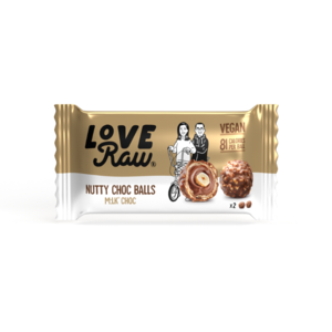 Spain Love Raw Milk Chocolate Nutty Chocolate Balls, 28g