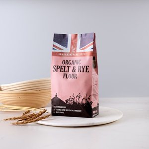 UK Sharpham Park Organic Spelt & Rye Flour, 1kg