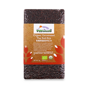 Pureland Organic Germinated Thai Red Rice 1kg - Thailand*